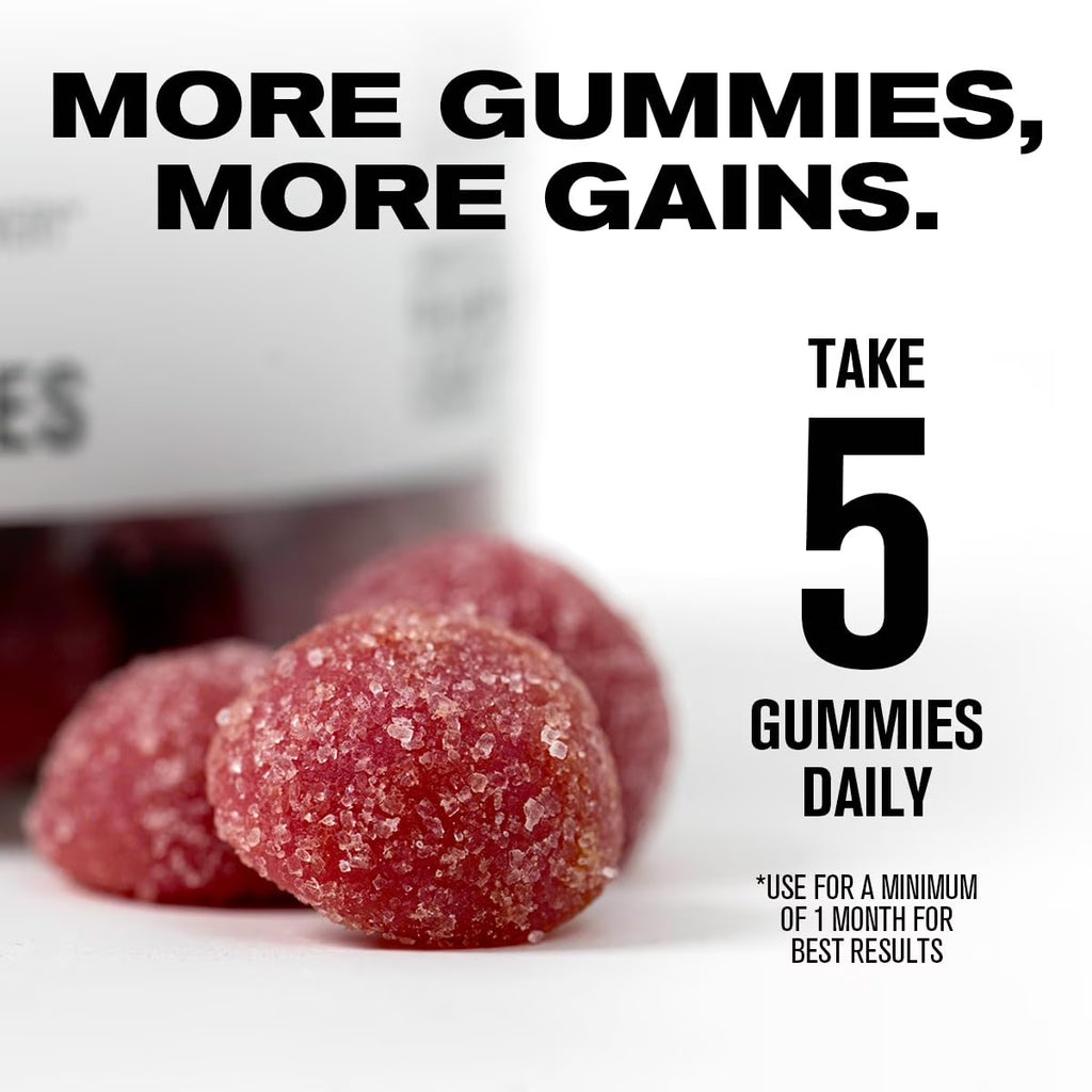 Creatine Monohydrate Gummies 5G Daily Dose (1G per Gummy) - Creatine Gummy for Men and Women, Vegan-Friendly, Travel-Friendly, Third-Party Tested - 150 Gummies, Watermelon
